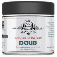 Maya Inks Daub Gesso for Canvas – 200 gm | Premium Acrylic Gesso Primer