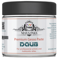 Maya Inks Daub Gesso for Canvas – 200 gm | Premium Acrylic Gesso Primer