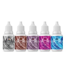 Maya Inks Alcohol Ink Set of 5 – Pearl Inks | 10 ml Each | Luminous Pearlescent Inks for Resin Art, Yupo Paper & Creative Crafts