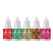 Maya Inks Alcohol Ink Set of 5 – Pearl Inks | 10 ml Each | Pearlescent Inks for Resin Art, Yupo Paper & DIY Crafts